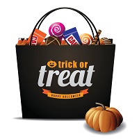 Halloween candy bag