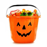 Halloween candy bucket