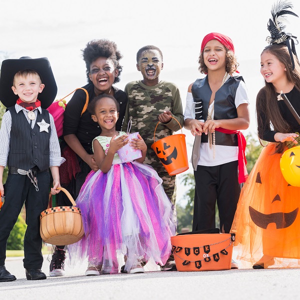 Kids in costume