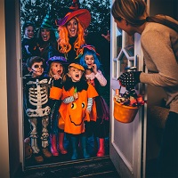 kids trick or treating