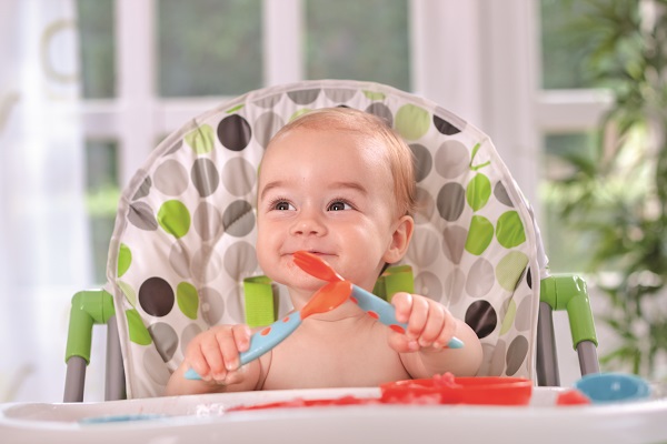 Baby in High Chair